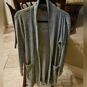 Vince Camuto Grey Cardigan Sweater
